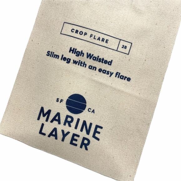 NWT Marine Layer High Waisted Crop Jean. size 28. - Picture 7 of 7